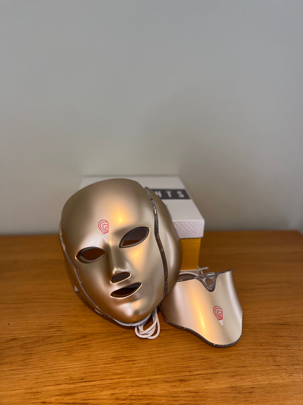 TA/LIGHTS 7-Mode LED Face & Neck Light Therapy Mask